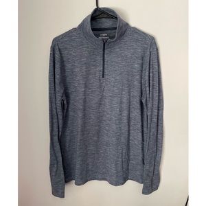 J. Crew Performance Quarter Zip Athletic Pullover